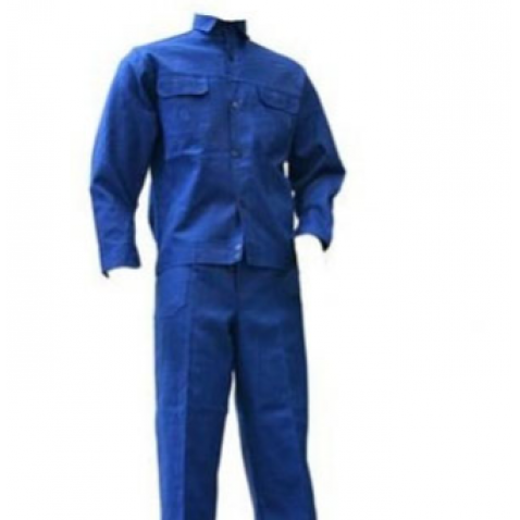 Quần áo công nhân kaki xanh
